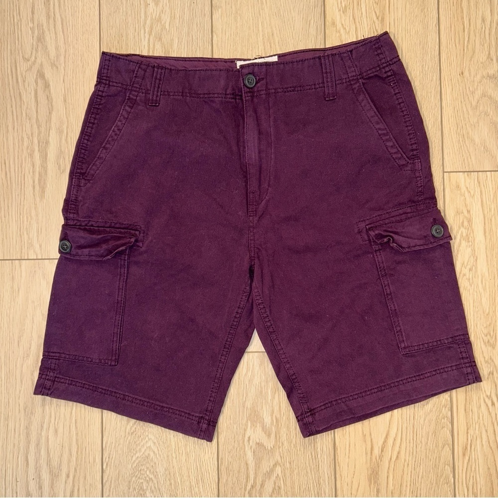 🔥SALE! ✅ Bluenotes Men’s Cargo Size 36 Purple Shorts